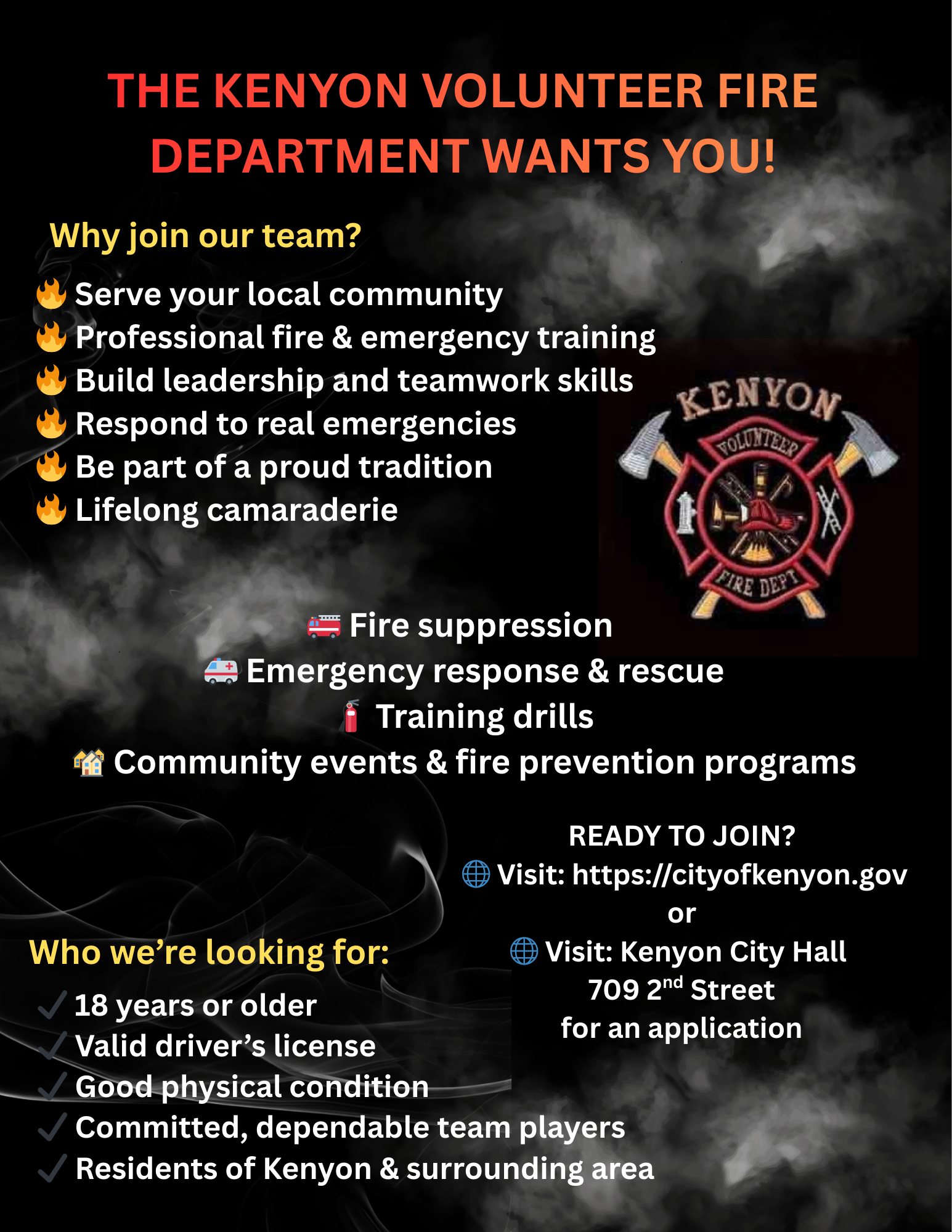 Kenyon Fire Department, 620 Centennial Drive: photo 2